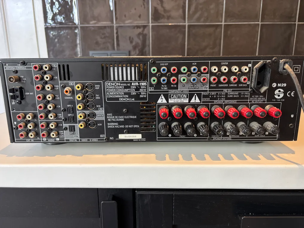 Denon - AVR-1905 Solid state multi-channel receiver #4.3