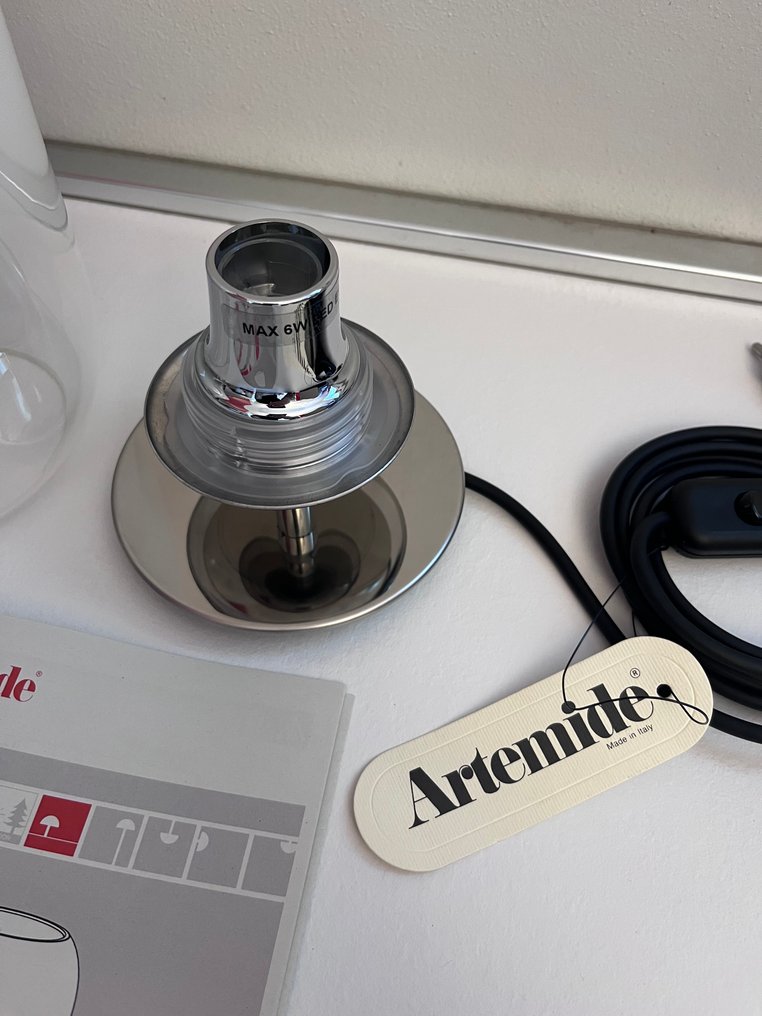 Artemide - Table lamp - GOPLE Mini Table - Glass, Aluminium #2.1