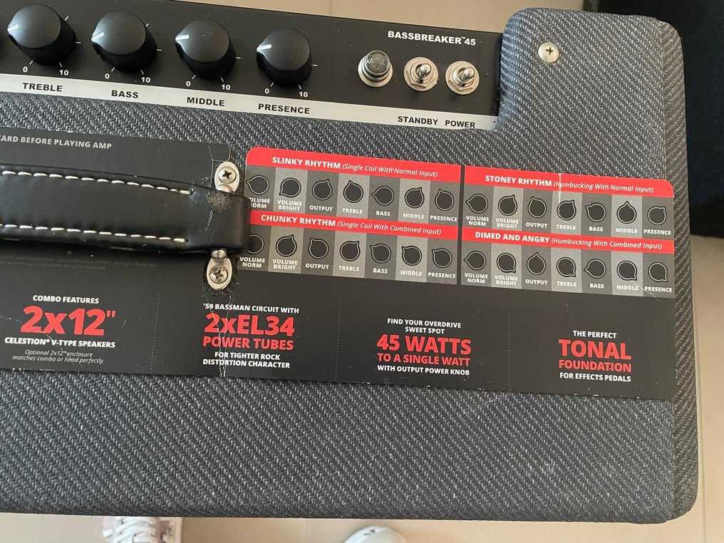 Fender Bassbreaker 45 - 物品件数: 1 - 吉他放大器 - 美国 #4.3
