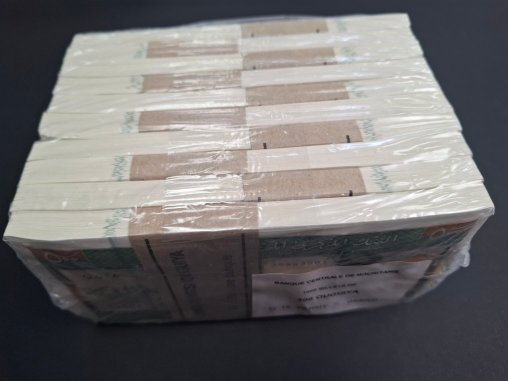 毛里塔尼亚. - 1000 x 500 Ouguiya 2002 - Pick 8c #2.1