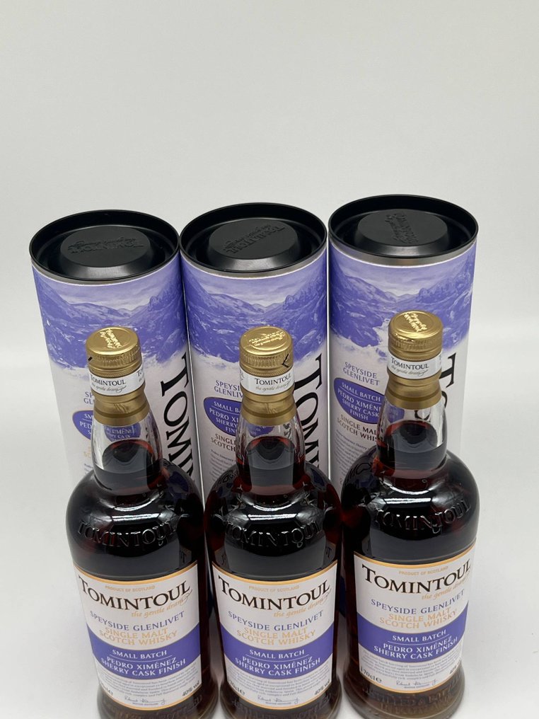 Tomintoul Small Batch - Pedro Ximenez Sherry Cask FInish  - 70厘升 - 3 瓶 #2.1