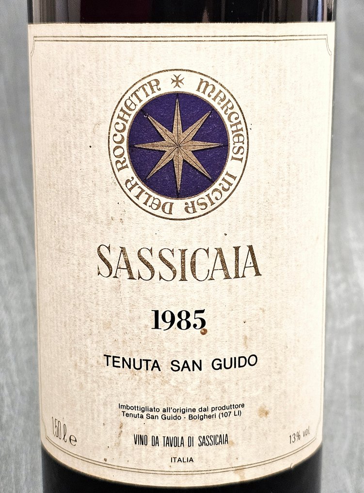 1985 Tenuta San Guido, Sassicaia - Bolgheri DOC - 1 Magnum (1.5L) #2.1
