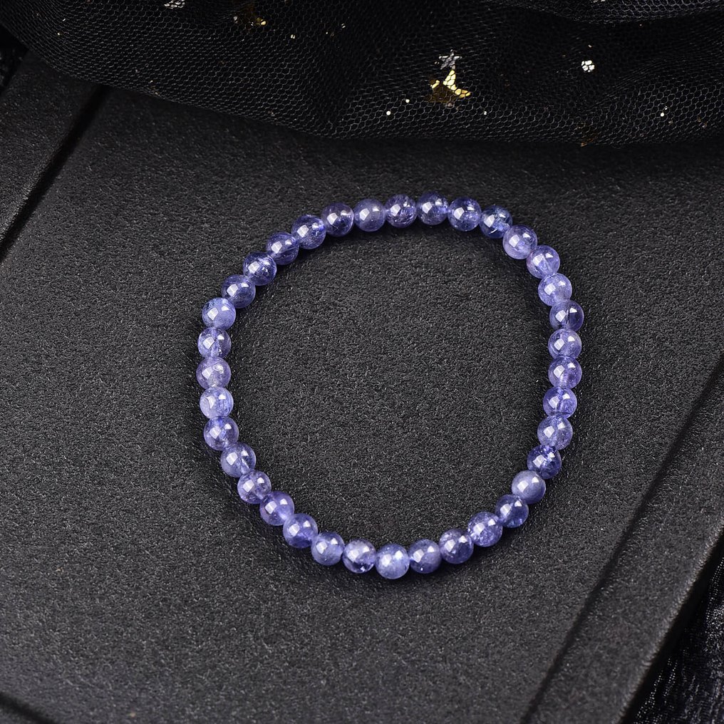 ALGT Gecertificeerd - Natuurlijke Tanzaniet Armband - Tijdloze elegantie in violetblauw- 7.95 g #4.3