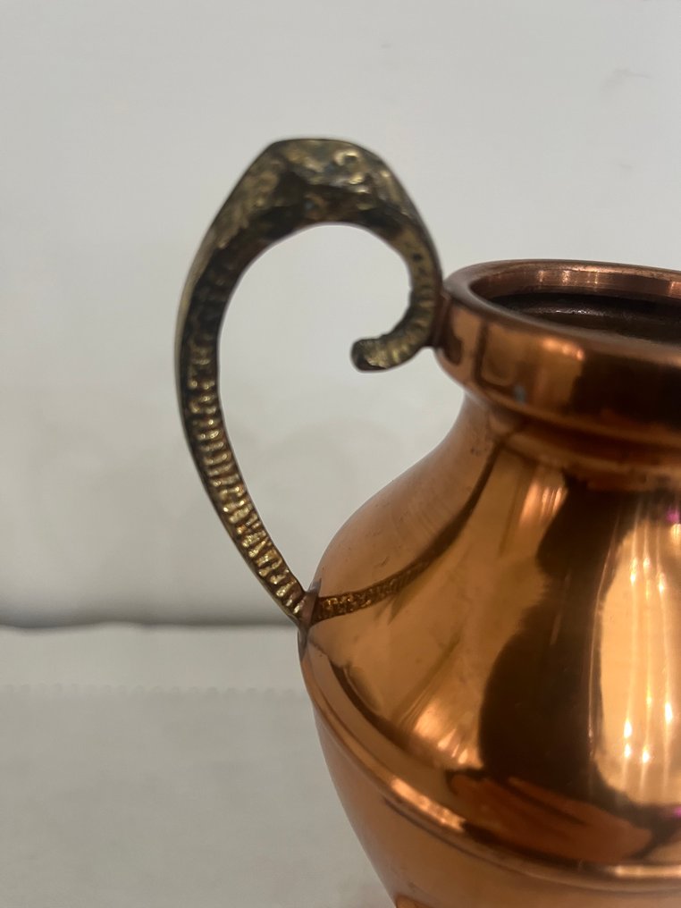 玻璃水瓶 (2) - 銅, 黃銅 - 安福拉和酒杯架 #1.0