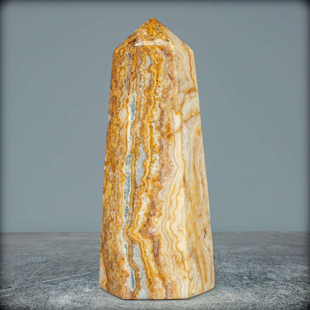 天然稀有玛瑙方尖碑 Indonesien- 1344.35 g #2.1