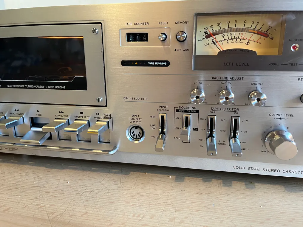 Aiwa - AD- 6800 Dolby System Cassette recorder-player #4.3