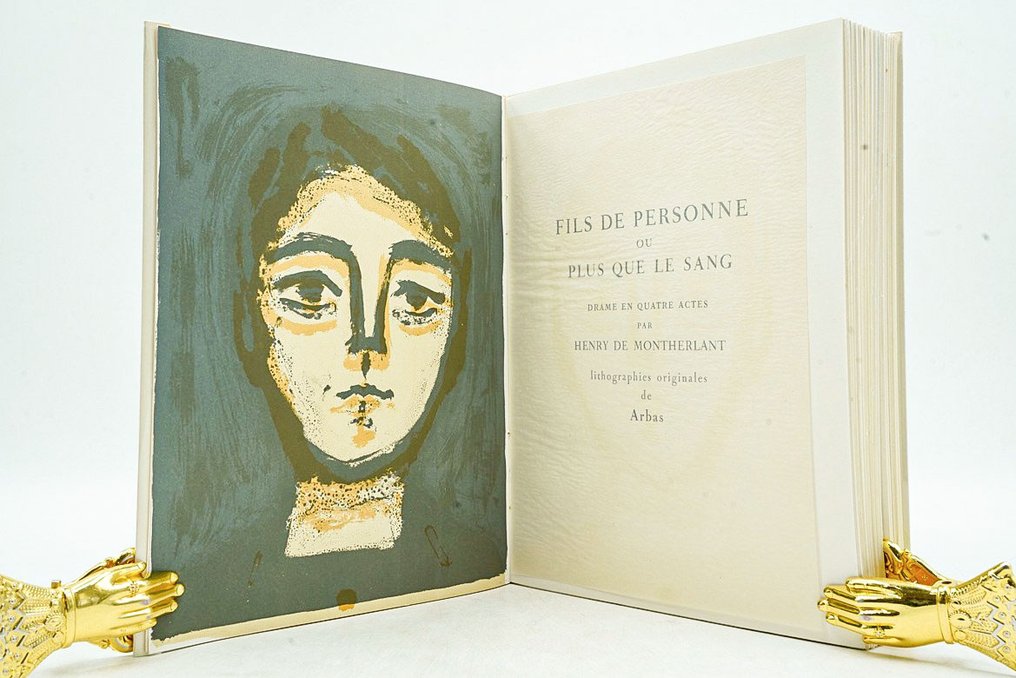 Henry De Montherlant / Arbas - Fils de personne, Demain il fera jour, Celles qu'on prend dans ses bras, Un incompris - 1966 #3.2