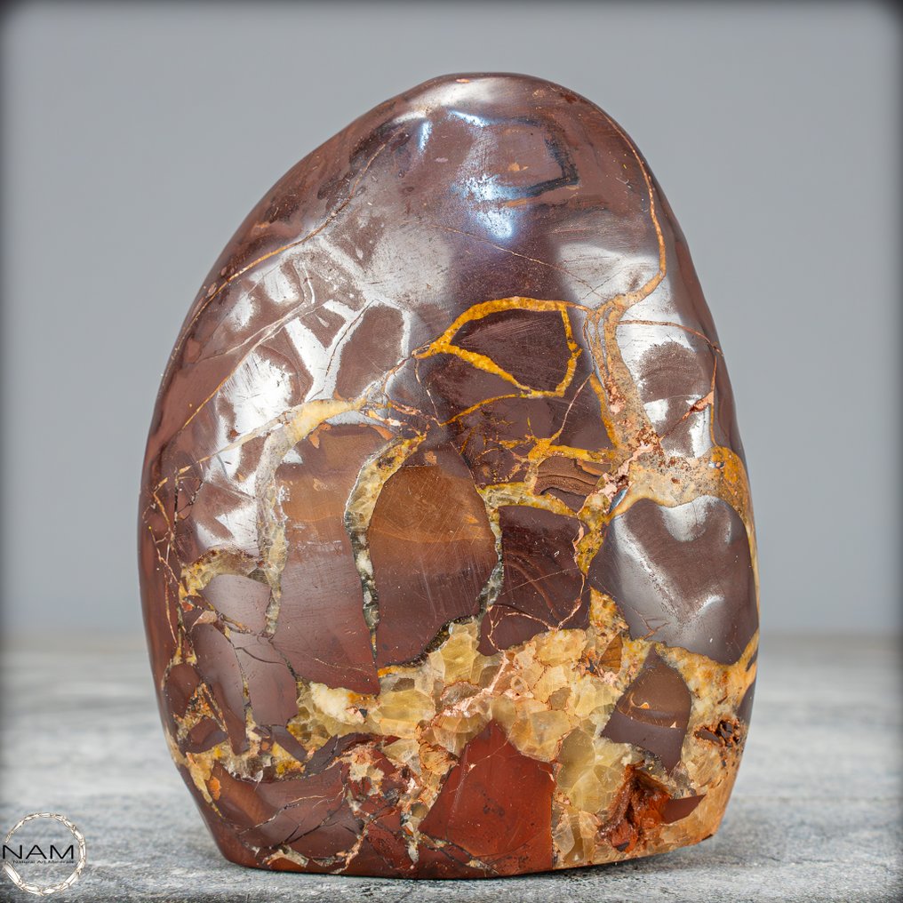 Σπάνιο και πολύτιμο Simbirzit-Freiform από το Ulyanovsk- 444.83 g #1.0