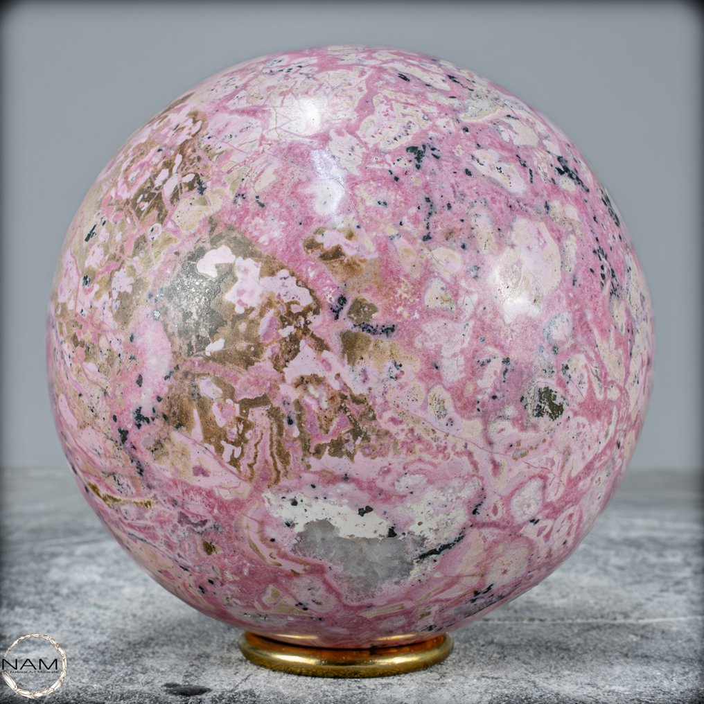 非常高品质的菱锰矿 Sphere，阿根廷- 2786.71 g #2.1