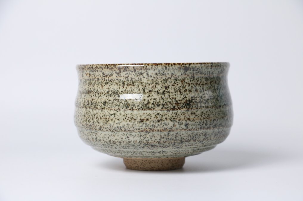 日本的会津焼抹茶碗——乡村风釉面 - 陶瓷 - 菅野宗山 Kanno Sōzan - 日本 - 1900-2000 #3.2