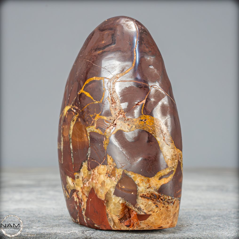 Σπάνιο και πολύτιμο Simbirzit-Freiform από το Ulyanovsk- 444.83 g #1.0