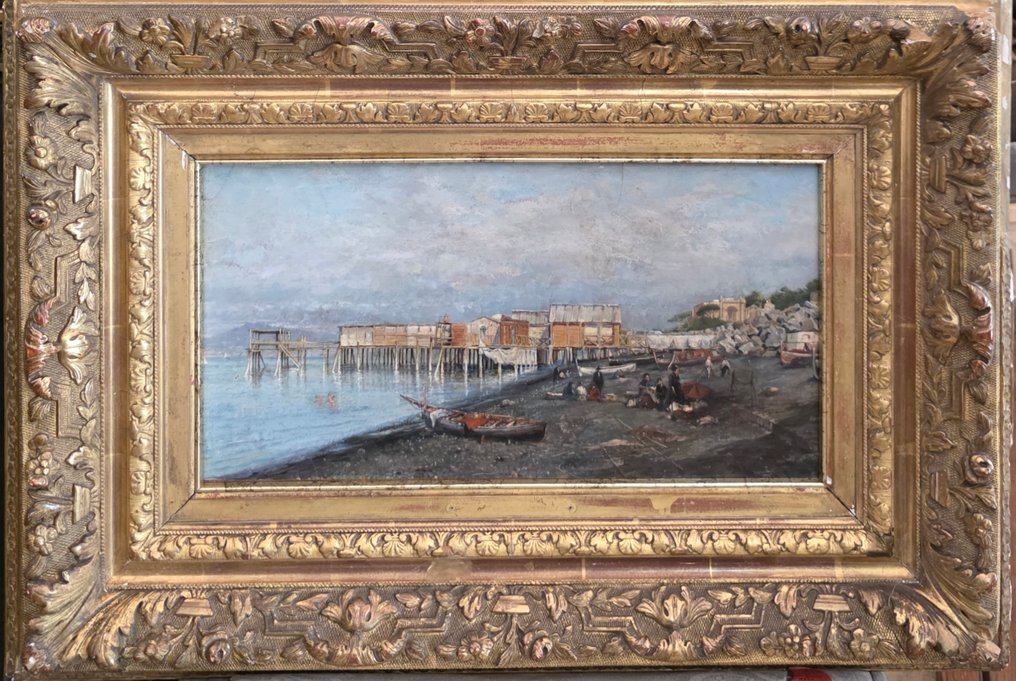 Attilio Pratella (1856-1949) - Marina di Napoli #1.0