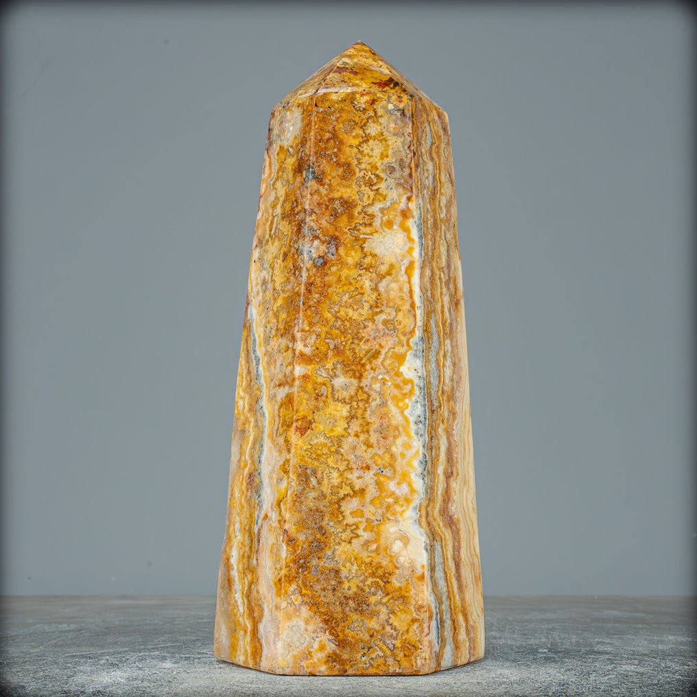 天然稀有玛瑙方尖碑 Indonesien- 1344.35 g #4.3