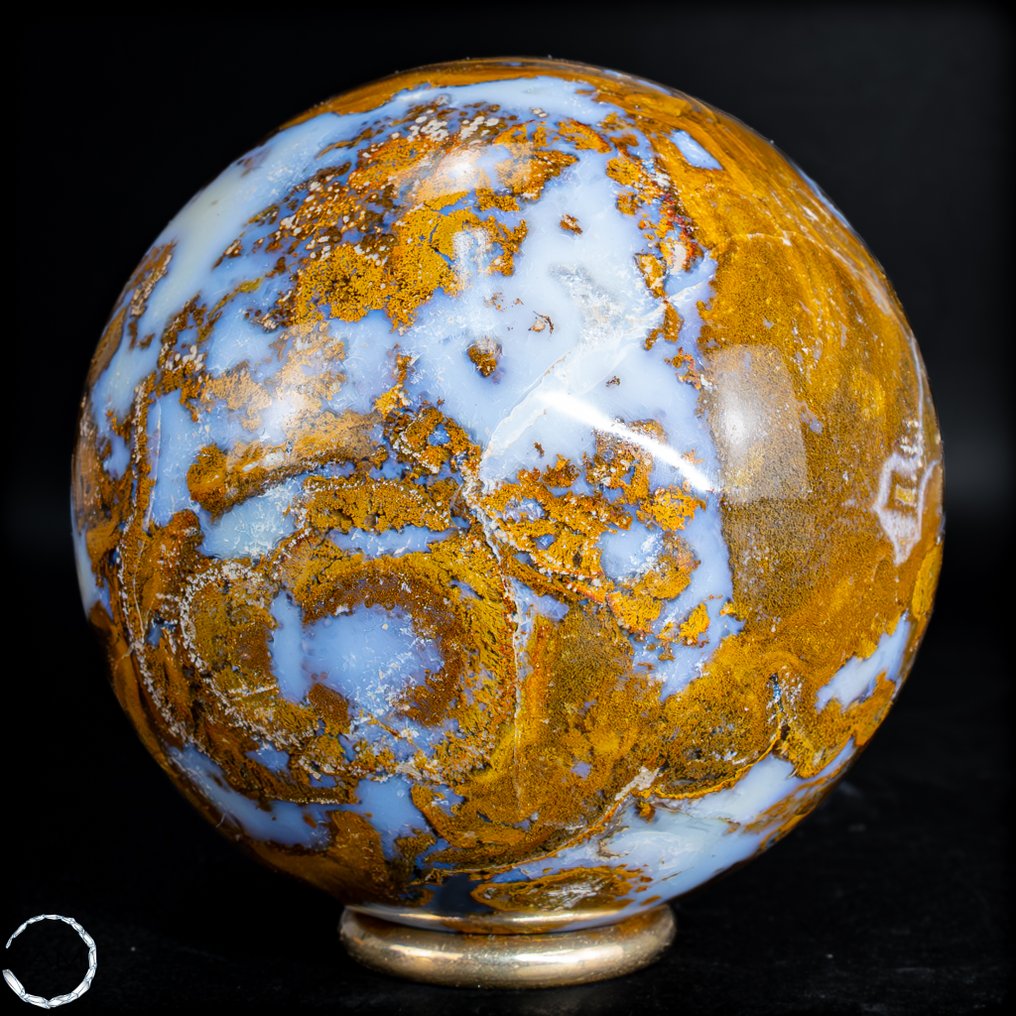 稀有天然澳大利亚蛋白石 Sphere- 484.44 g #2.1