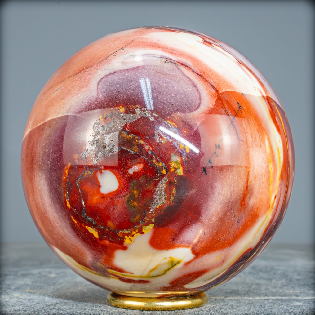 Zeldzame natuurlijke topkwaliteit Mookaite Sphere- 1898.65 g #4.3