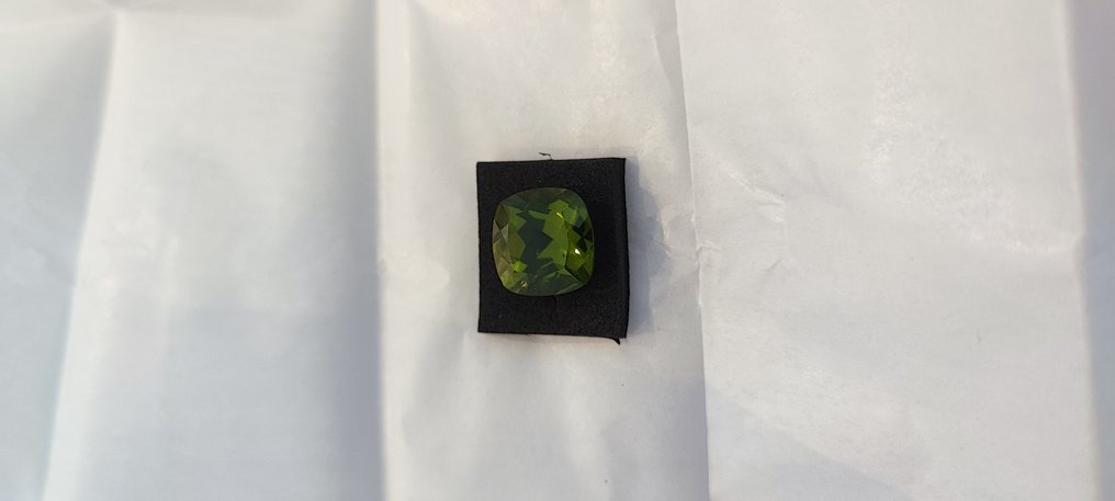 1 pcs  绿色 橄榄石  - 9.29 ct - 国际宝石研究院（IGI） #4.3