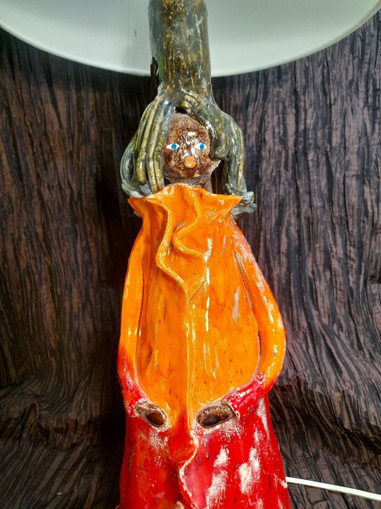 Figur-Tischlampe - Keramik #2.1
