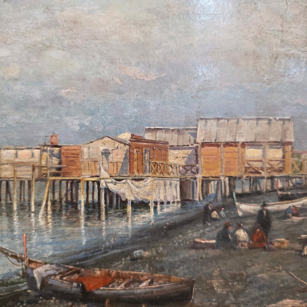 Attilio Pratella (1856-1949) - Marina di Napoli #4.3