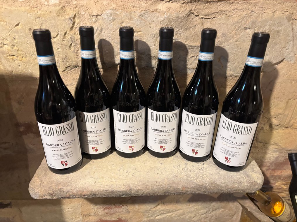 2022 Elio Grasso Vigna Martina Barbera d'Alba - Piemont - 6 Bottles (0.75L) #1.0