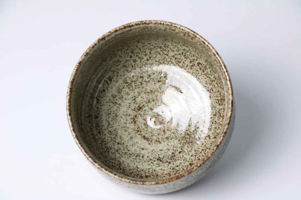 日本的会津焼抹茶碗——乡村风釉面 - 陶瓷 - 菅野宗山 Kanno Sōzan - 日本 - 1900-2000 #4.3
