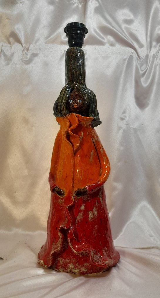 Figur-Tischlampe - Keramik #3.2