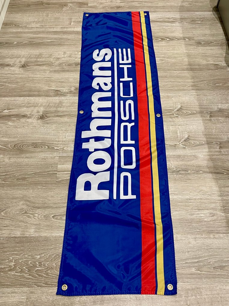 Porsche ROTHMANS σημαία - Σημαία (XXL-180cm) - Porsche #1.0