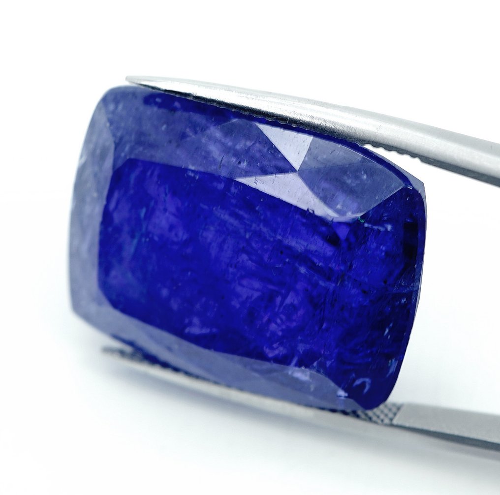 1 pcs  蓝色, 紫罗兰色 坦桑石  - 56.88 ct - 国际宝石研究院（IGI） #1.0