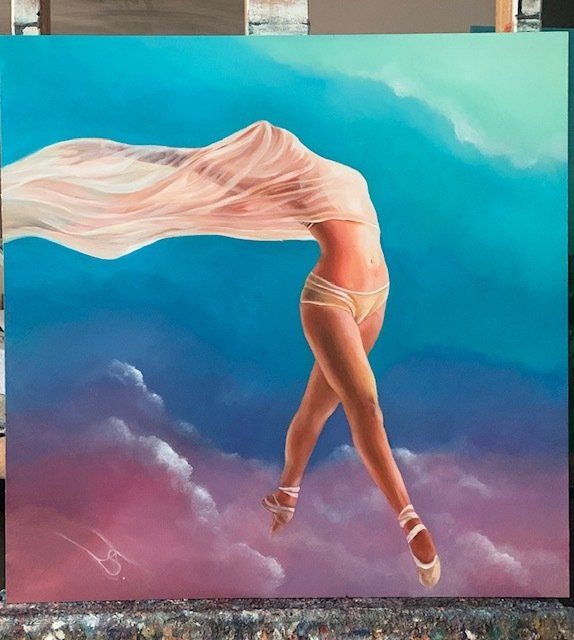 Andrzej Andrea Sajewski - The Nymph Maiden in the Clouds. #4.3