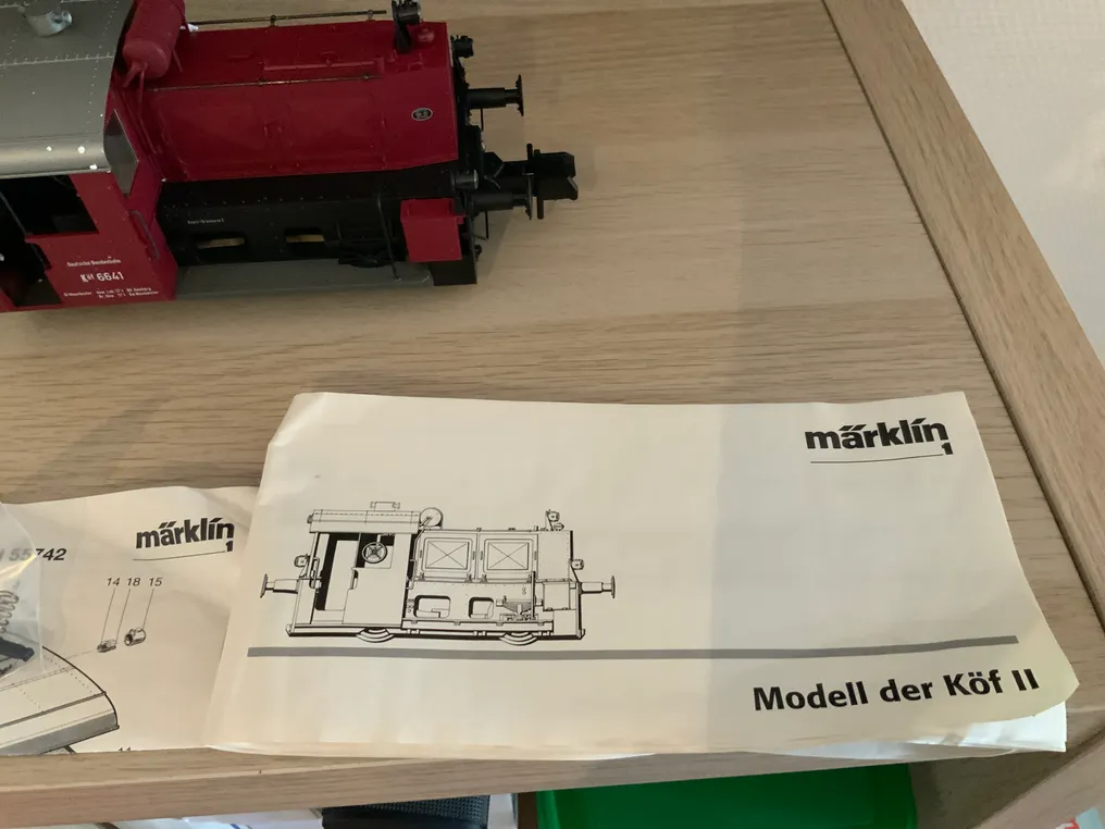 Märklin 1 - 55742 - 柴油火車 (1) - Köf II - DB #2.1