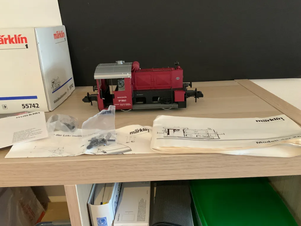 Märklin 1 - 55742 - 柴油火車 (1) - Köf II - DB #1.0