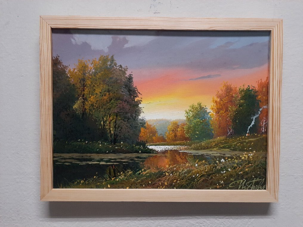 Ihor Tormin - Set of two paintings, Framed #2.1