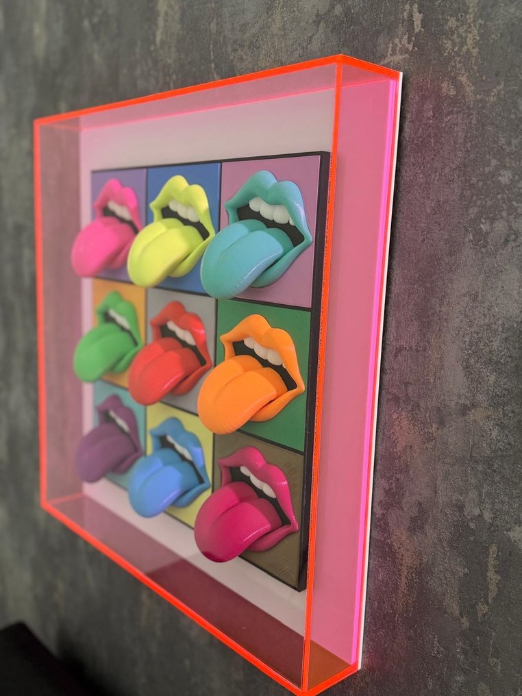 KIRAS - "LE MALELINGUE" 45X45cm #1.0