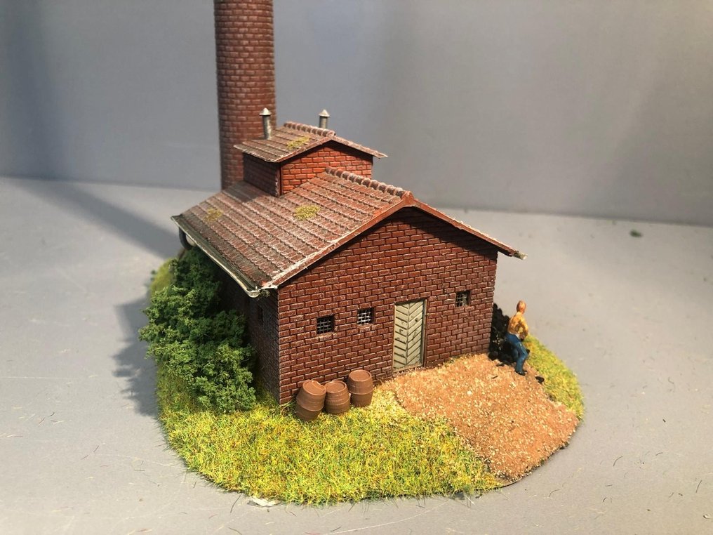 Kibri, Noch, Preiser H0 - Κατασκευή τρένων μοντελισμού (1) - Καπνοδόχος για χώρο καυστήρα, διαστάσεων 5,3 x 3,2 x 30 εκ., ανθεκτική στον καιρό, πατίνα, σχήμα, #2.1