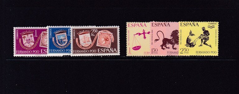 Colonie spagnole - Fernando Poo (1960/1968) e Rio Muni (1960/1968) - Complete - MNH #2.1