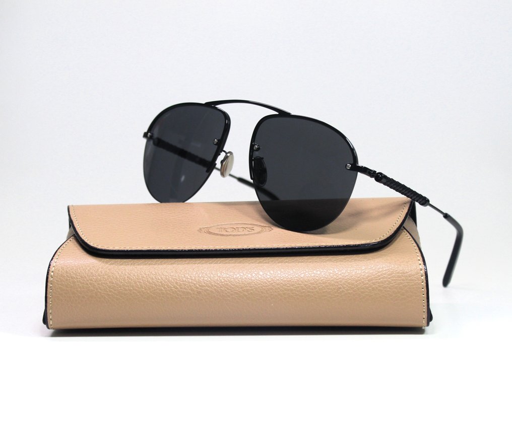 Tod's - Sonnenbrille TO0356 01A - schwarz, grau - 太阳镜 #1.0