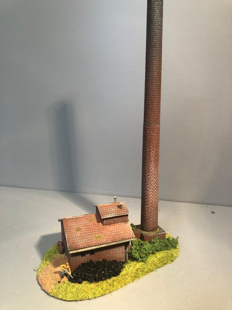 Kibri, Noch, Preiser H0 - Κατασκευή τρένων μοντελισμού (1) - Καπνοδόχος για χώρο καυστήρα, διαστάσεων 5,3 x 3,2 x 30 εκ., ανθεκτική στον καιρό, πατίνα, σχήμα, #4.3