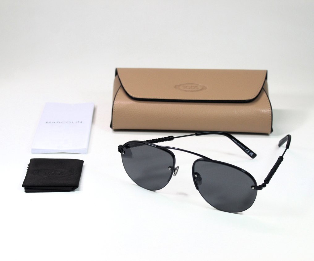 Tod's - Sonnenbrille TO0356 01A - schwarz, grau - 太阳镜 #3.2