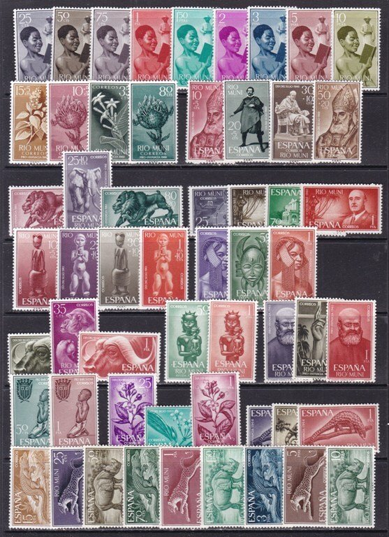 Colonie spagnole - Fernando Poo (1960/1968) e Rio Muni (1960/1968) - Complete - MNH #3.2