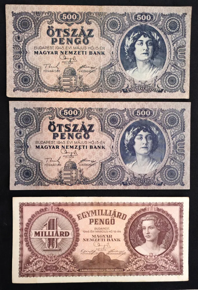 Hungary. - 19 Banknotes - Various Dates  (No Reserve Price) #4.3
