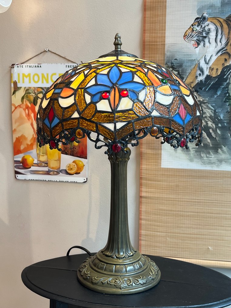 Buffet table lamp - Stained glass #1.0