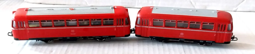 Märklin H0轨 - 3016/4018 - 模型火车轨道车 (2) - 轨道公交车与挂车 - DB #1.0