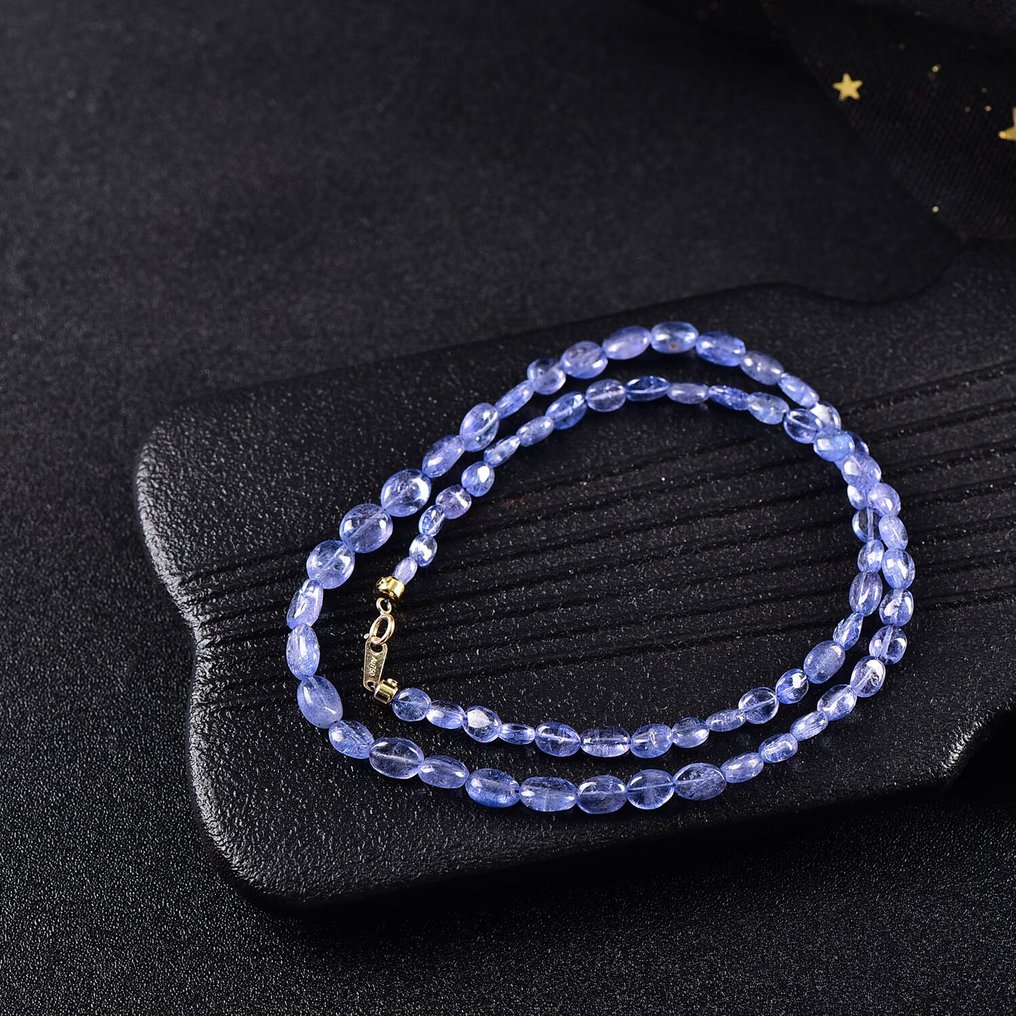 ALGT认证 - 独家坦桑石项链 - 生动的紫色调与卓越的品质- 11.55 g #4.3