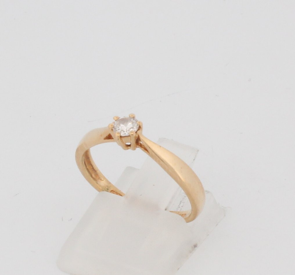 Δαχτυλίδι - 18 καράτια Κίτρινο χρυσό - 2.47ct. tw. Διαμάντι (Φυσικό) #2.1