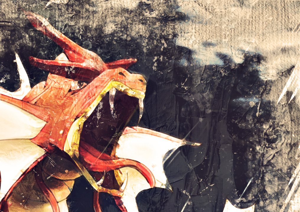 Boriani - Pokemon Gyarados oil - limited edition 4/10 #2.1