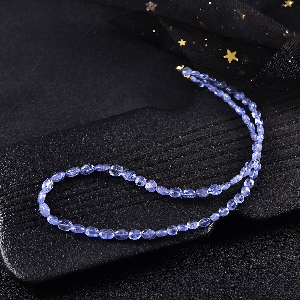 ALGT认证 - 独家坦桑石项链 - 生动的紫色调与卓越的品质- 11.55 g #1.0