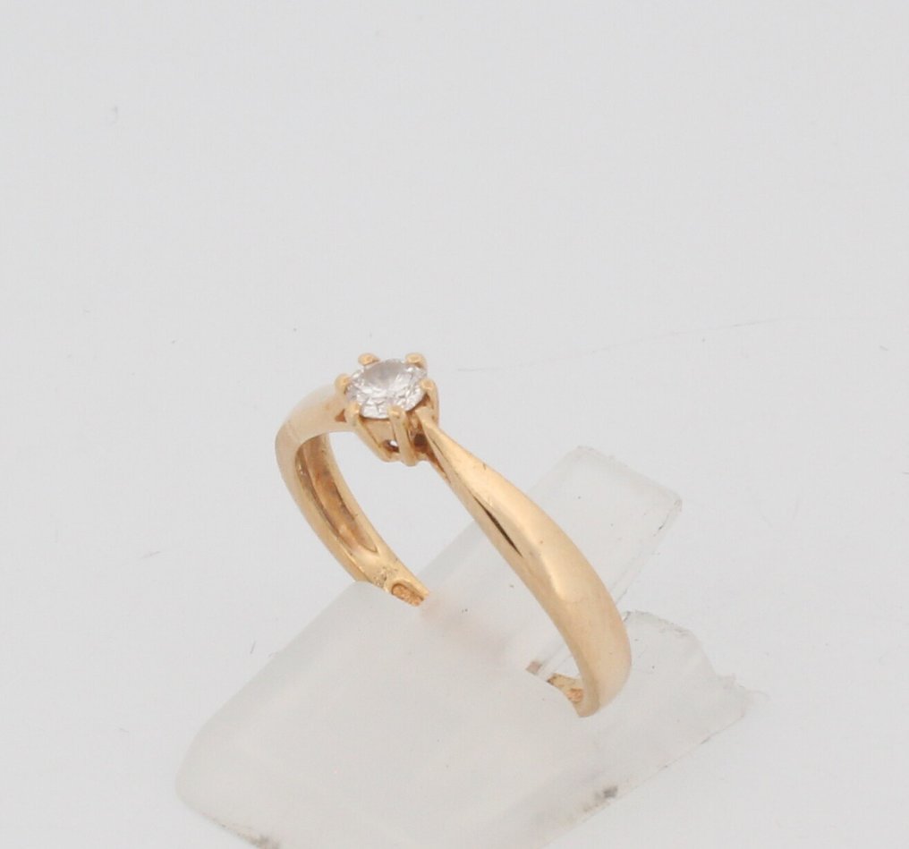 Δαχτυλίδι - 18 καράτια Κίτρινο χρυσό - 2.47ct. tw. Διαμάντι (Φυσικό) #3.2