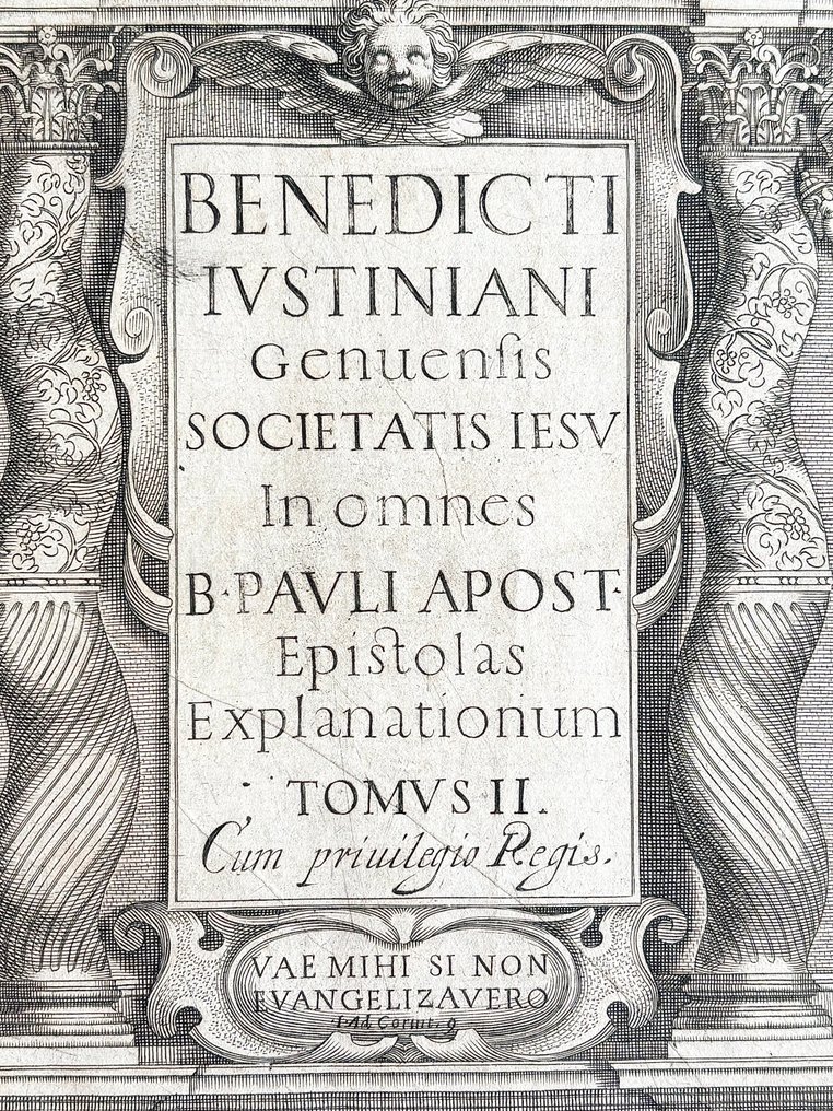 Benedetto Giustiniani - Iustiani Pauli Epistolas Explanationum - 1613 #4.3