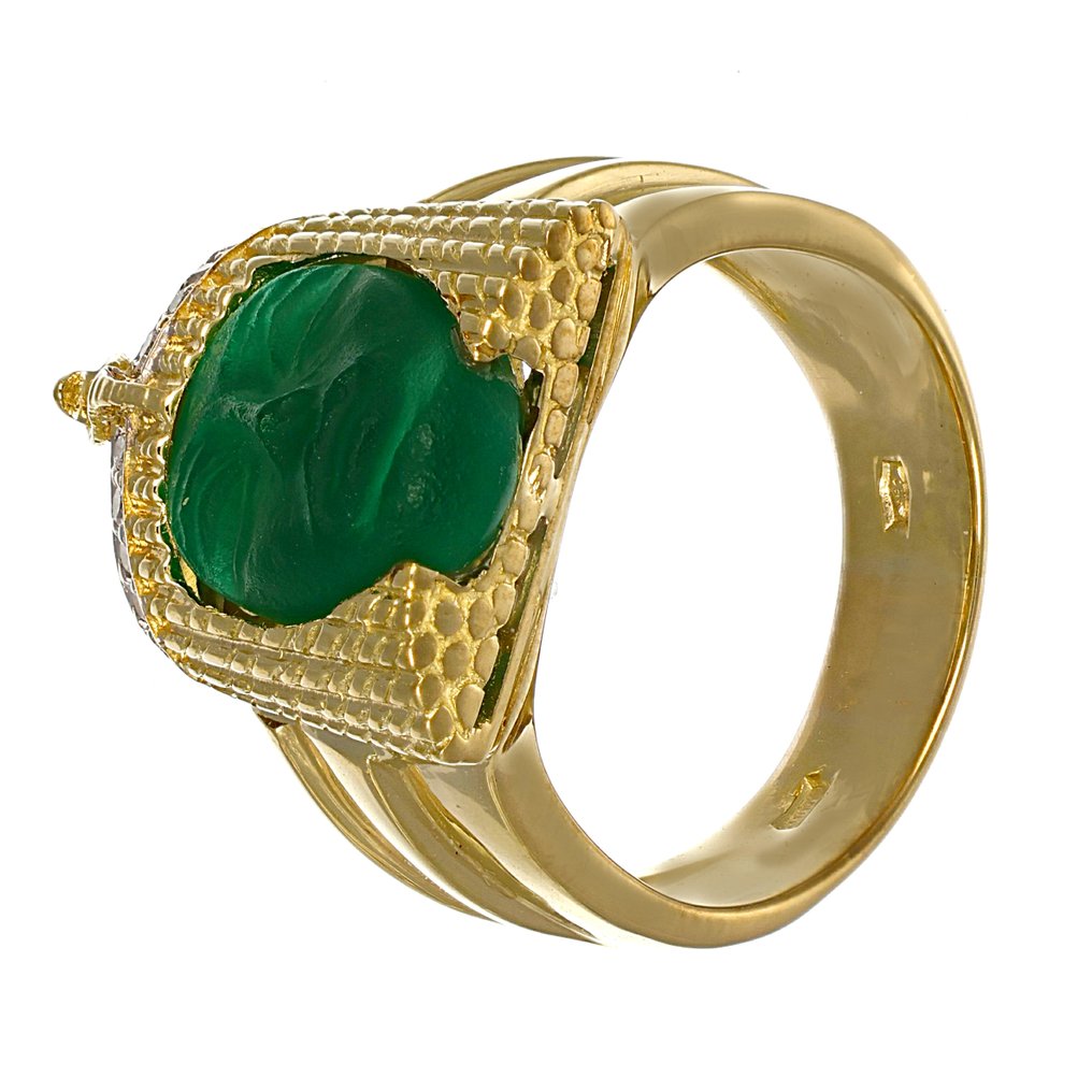 Ring - 18 kraat Gulguld - Diamant #4.3