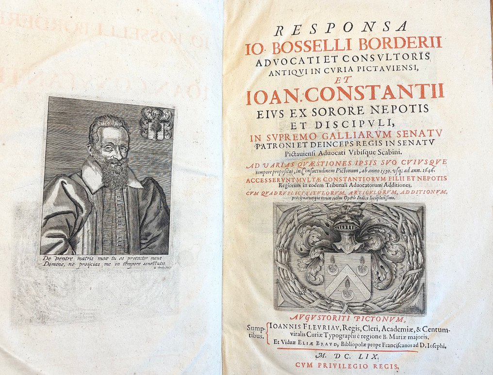J. Bossel de Borderie - Responsa Io Bosselli Borderii - 1659 #2.1