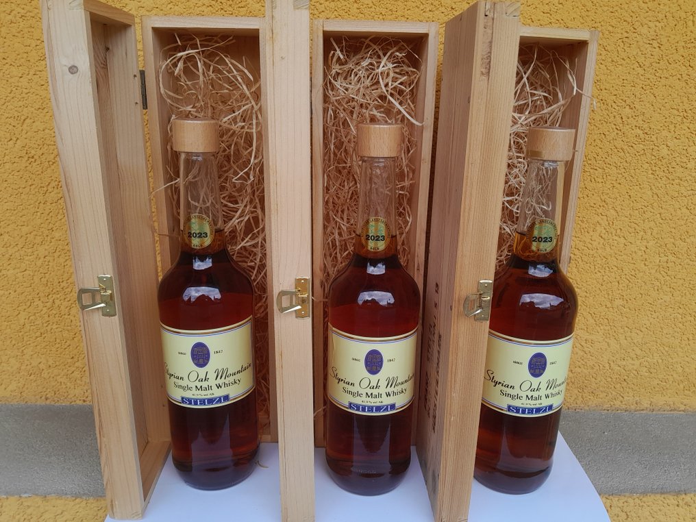 Stelzl 2020 3 years old Styrian Oak Mountain - b. 2024 - 70cl - 3 bottles #1.0